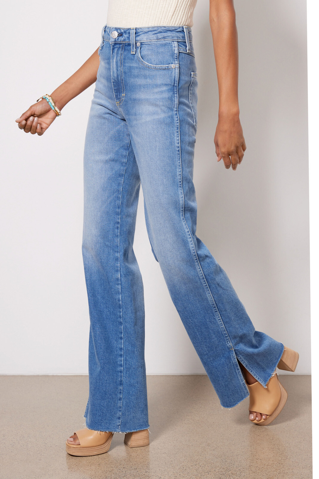 Georgia Split Flare Jean | Evereve