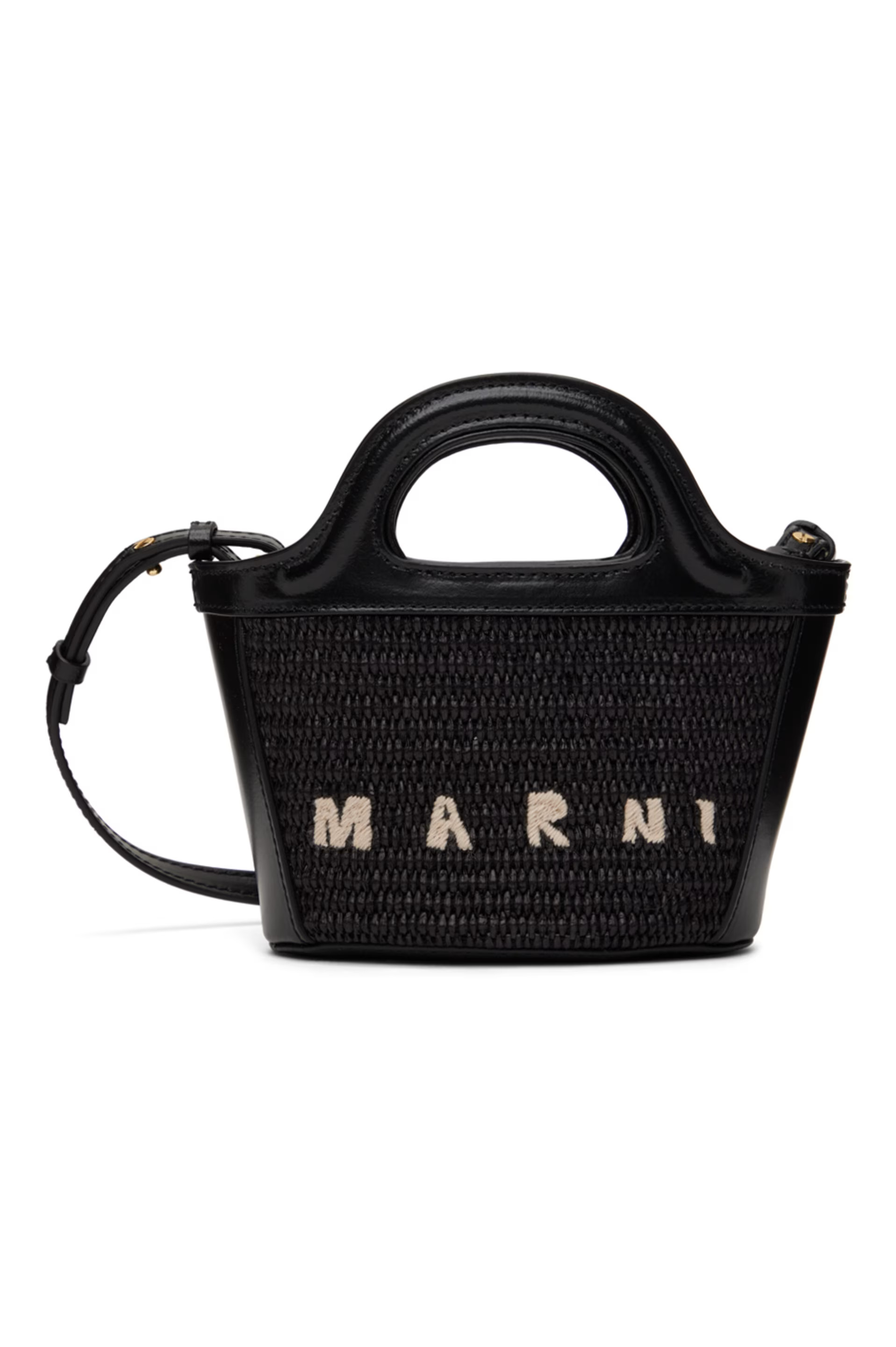 Marni - Black Micro Tropicalia Tote | SSENSE