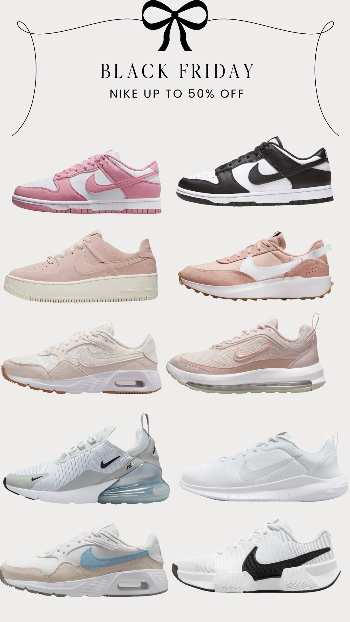 Nike Black Friday sneaker favorites on major sale! Save up to 50% off these must-have styles!

#LTKFindsUnder100 #LTKCyberWeek #LTKootd