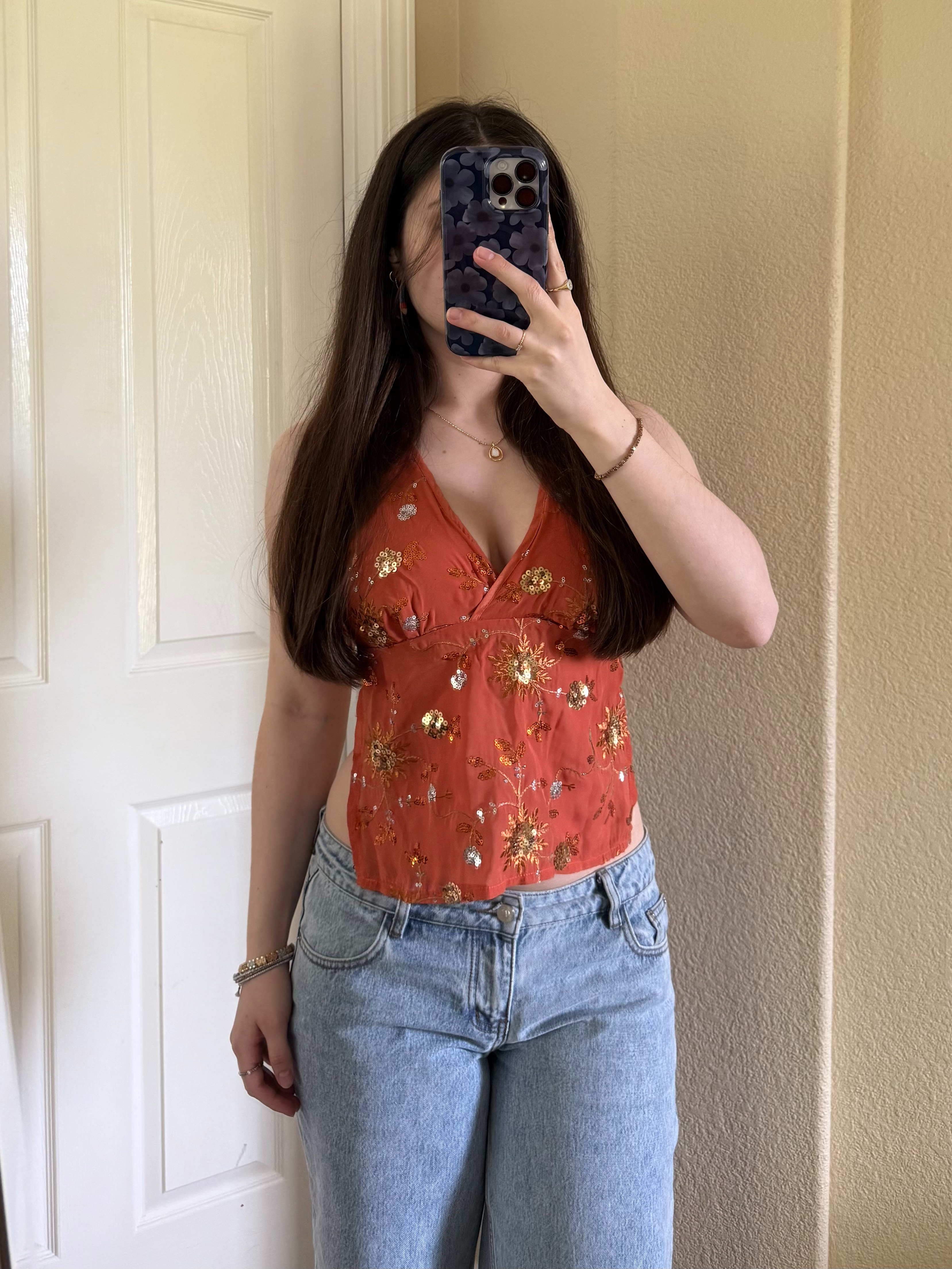 Going out outfit inspo from amazon! Wearing a medium in the top and size 6 in the jeans, both true to size. #summerfashion #goingoutoutfit #girlsnightoutfit #summerstyle, girls night out outfits, girls night outfits, going out outfits, amazon going out tops, going out tops, college outfits, party outfits 

 #LTKootd #LTKSeasonal