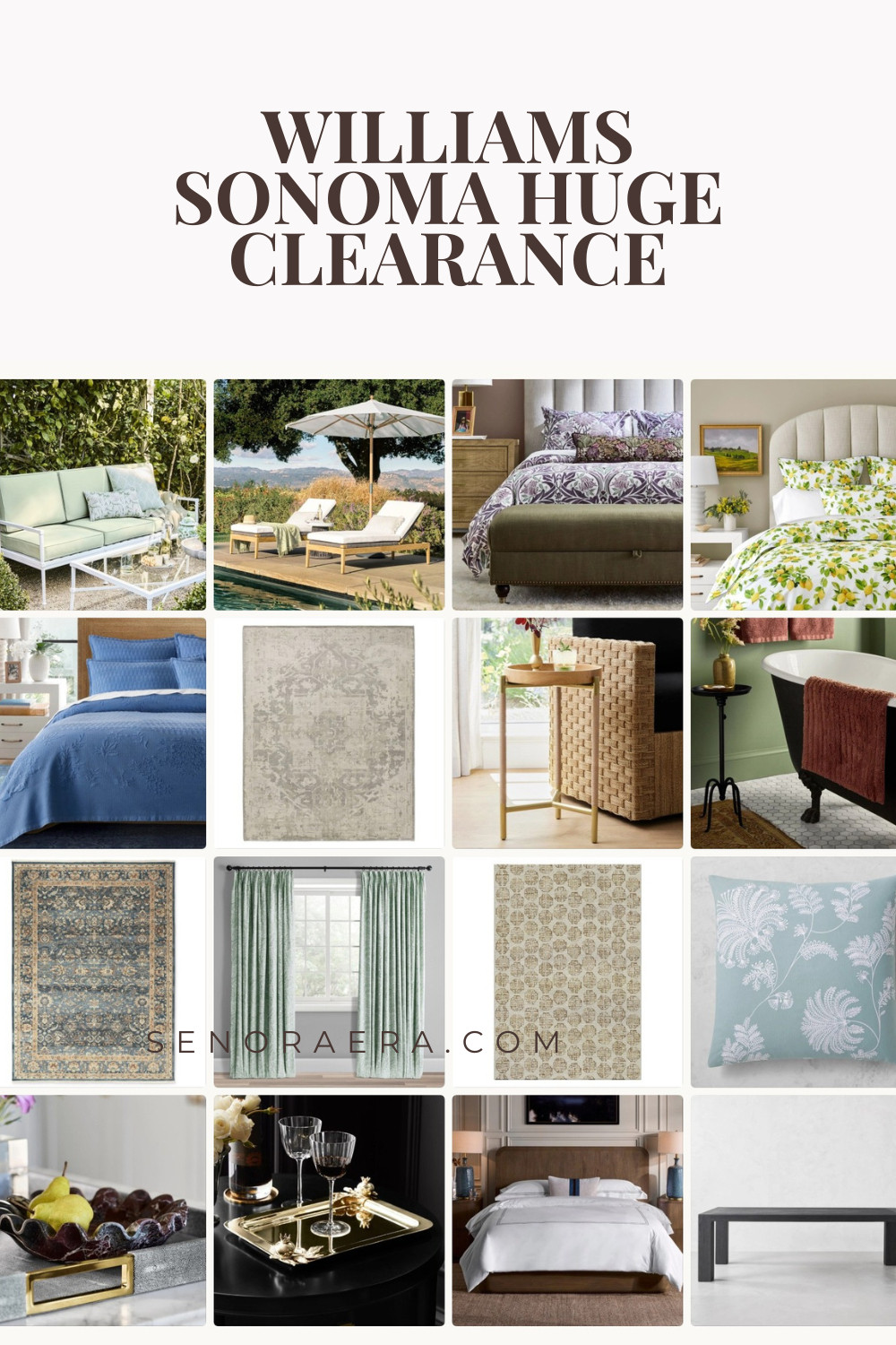 We could not believe these sales at Williams Sonoma 
Williams Sonoma, Sale, Home, Senora Home, Senora Life 

 #LTKOver40 #LTKHome