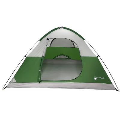 Wakeman Outdoors 4 Person Camping Tent, Green | Target