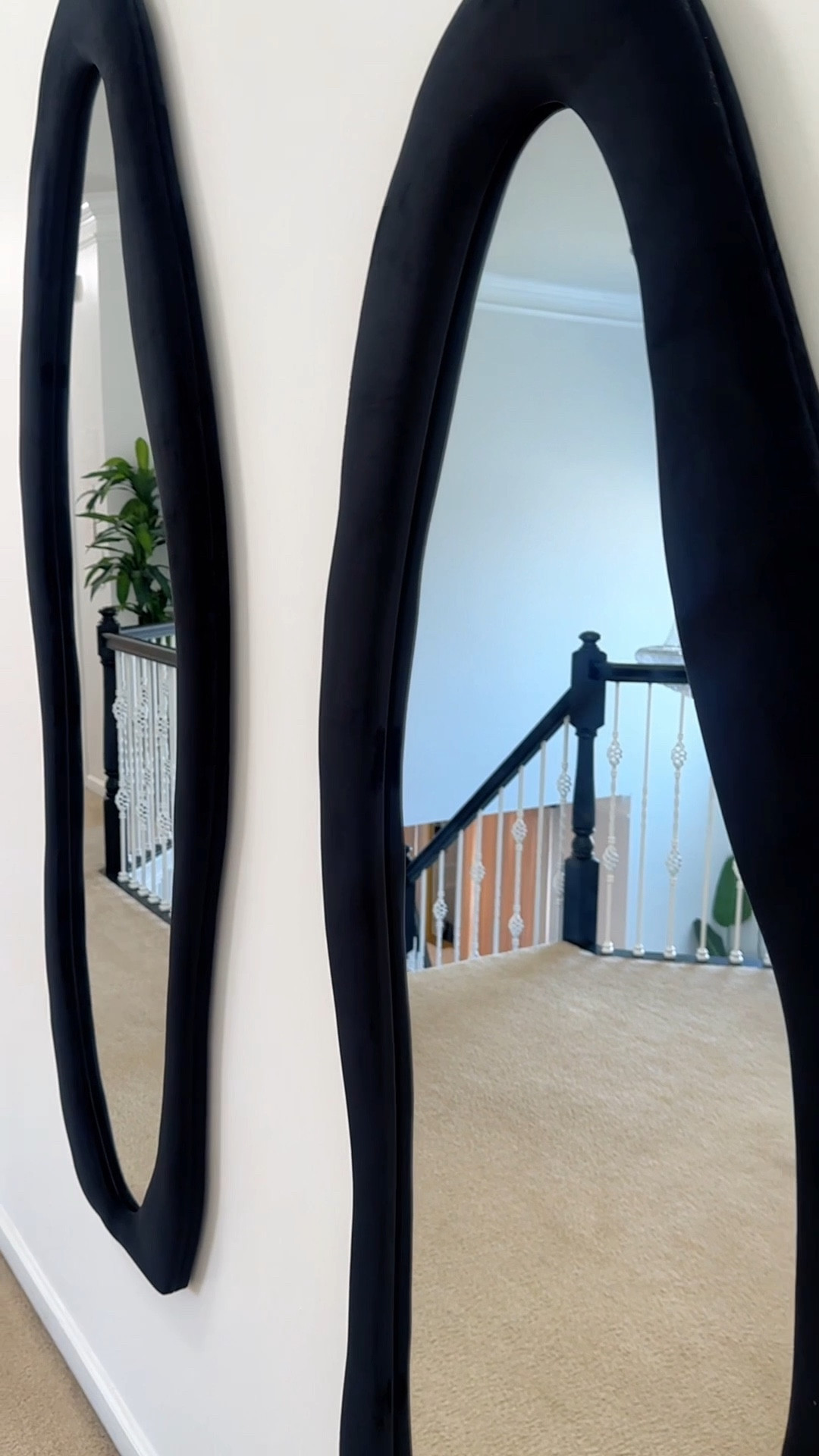 A mirror adds  accent to any wall and this Wavy mirror is perfect to elevate this huge empty wall in my hallway 😍

#LTKU #LTKSaleAlert #LTKHome