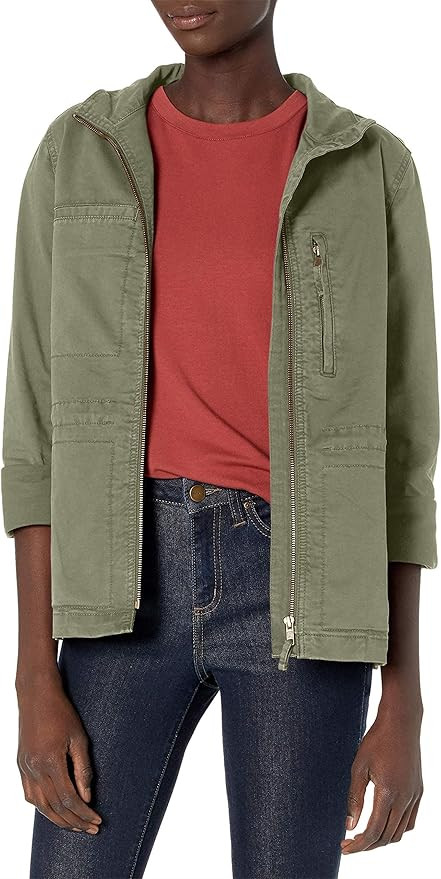 Daily Ritual Women's Military Cargo Jacket | Amazon (US)