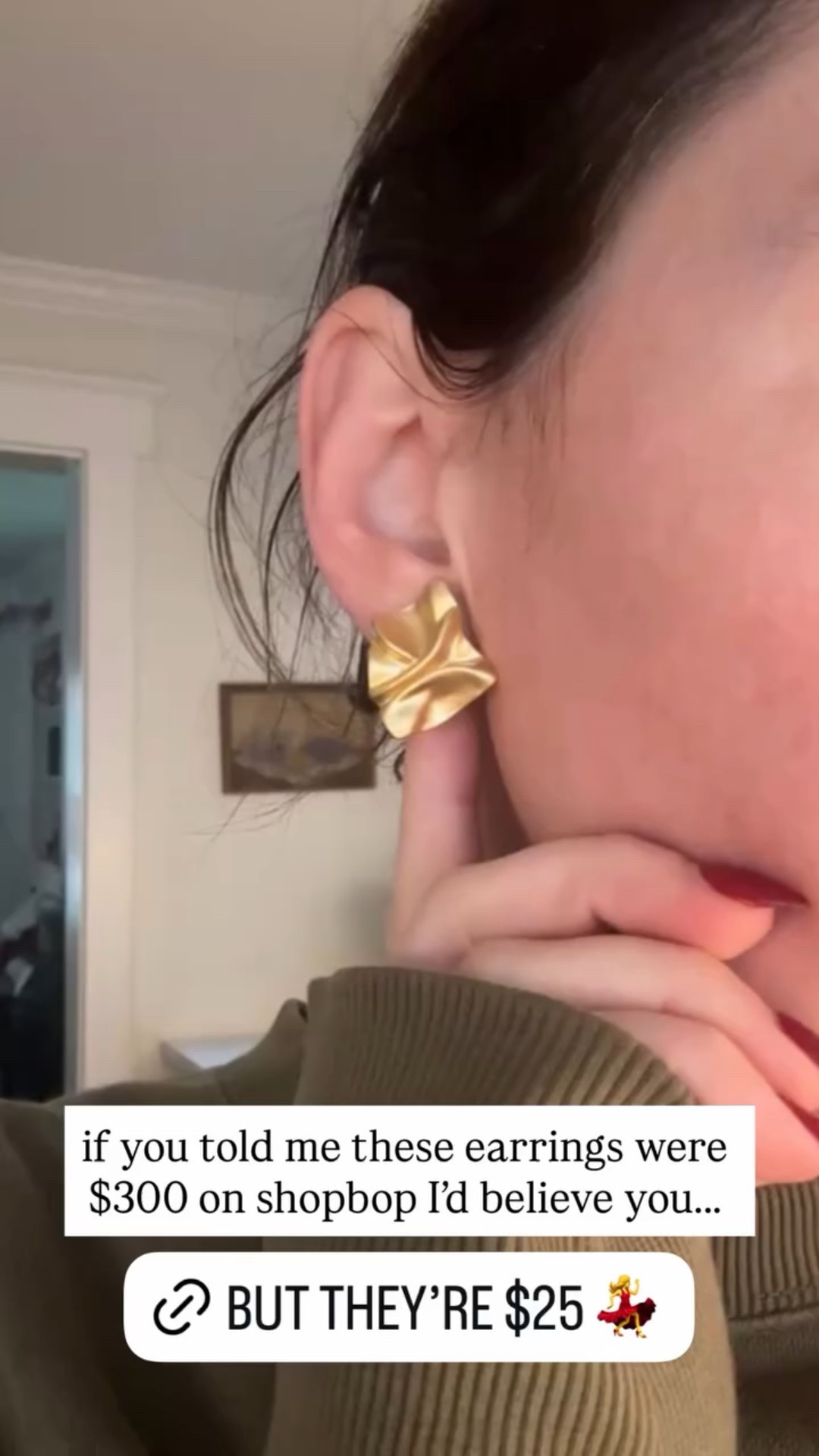 if you told me these earrings were $300 on shopbop I'd believe you... but they’re $25 💃

#LTKGiftGuide #LTKHoliday