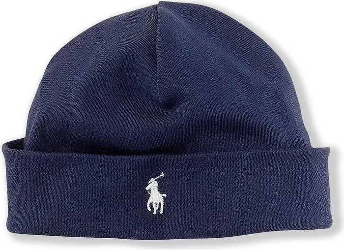 Ralph Lauren Embroidered Logo Beanie | Nordstrom | Nordstrom