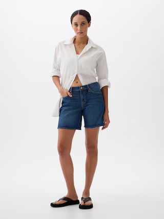 5" Mid Rise Denim Shorts | Gap Factory