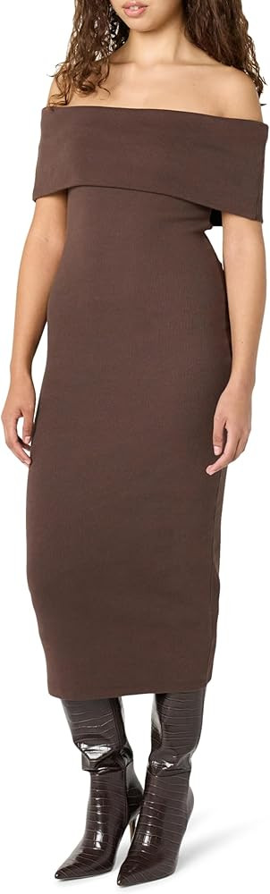 The Drop Women's Lora Off The Shoulder Midi Sheath Dress | Amazon (US)