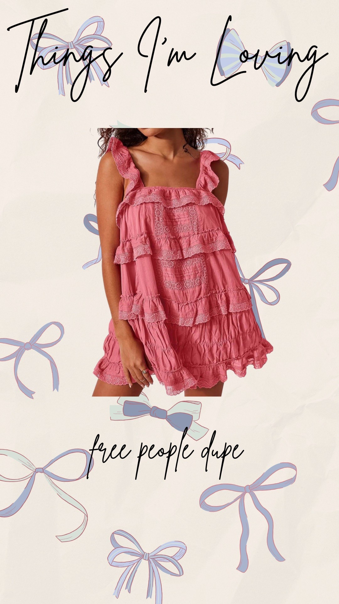 Free people dupe. Free people lookalike. Summer dress. Boho dress. 

#LTKTravel #LTKFindsUnder50 #LTKSaleAlert