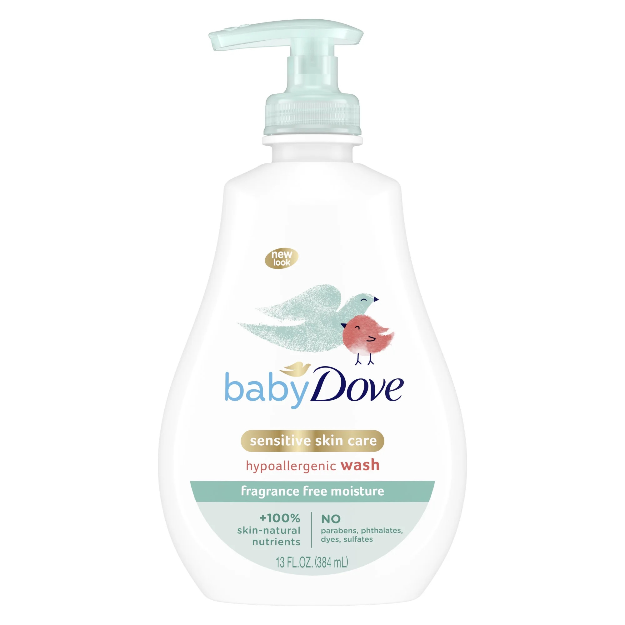 Baby Dove Tip to Toe Sensitive Hypoallergenic Liquid Body Wash, 13 fl oz | Walmart (US)