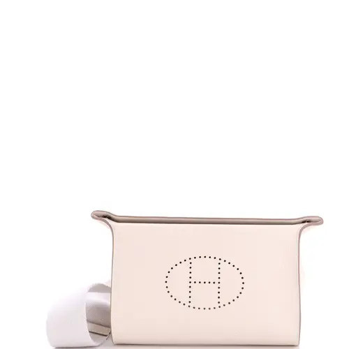 Pre-Owned Hermes Videpoches Bag Togo in White at Nordstrom, Size X-Small | Nordstrom