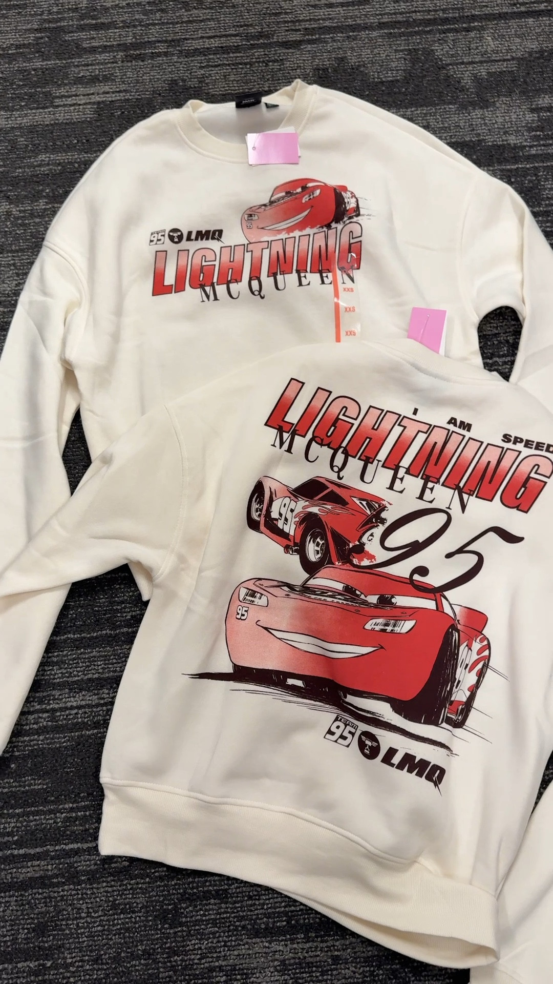I love a good Cars theme crewneck! This is the perfect Lightning McQueen sweater for any Cars lover. Perfect for park nights! 

#LTKgrwm #LTKootd