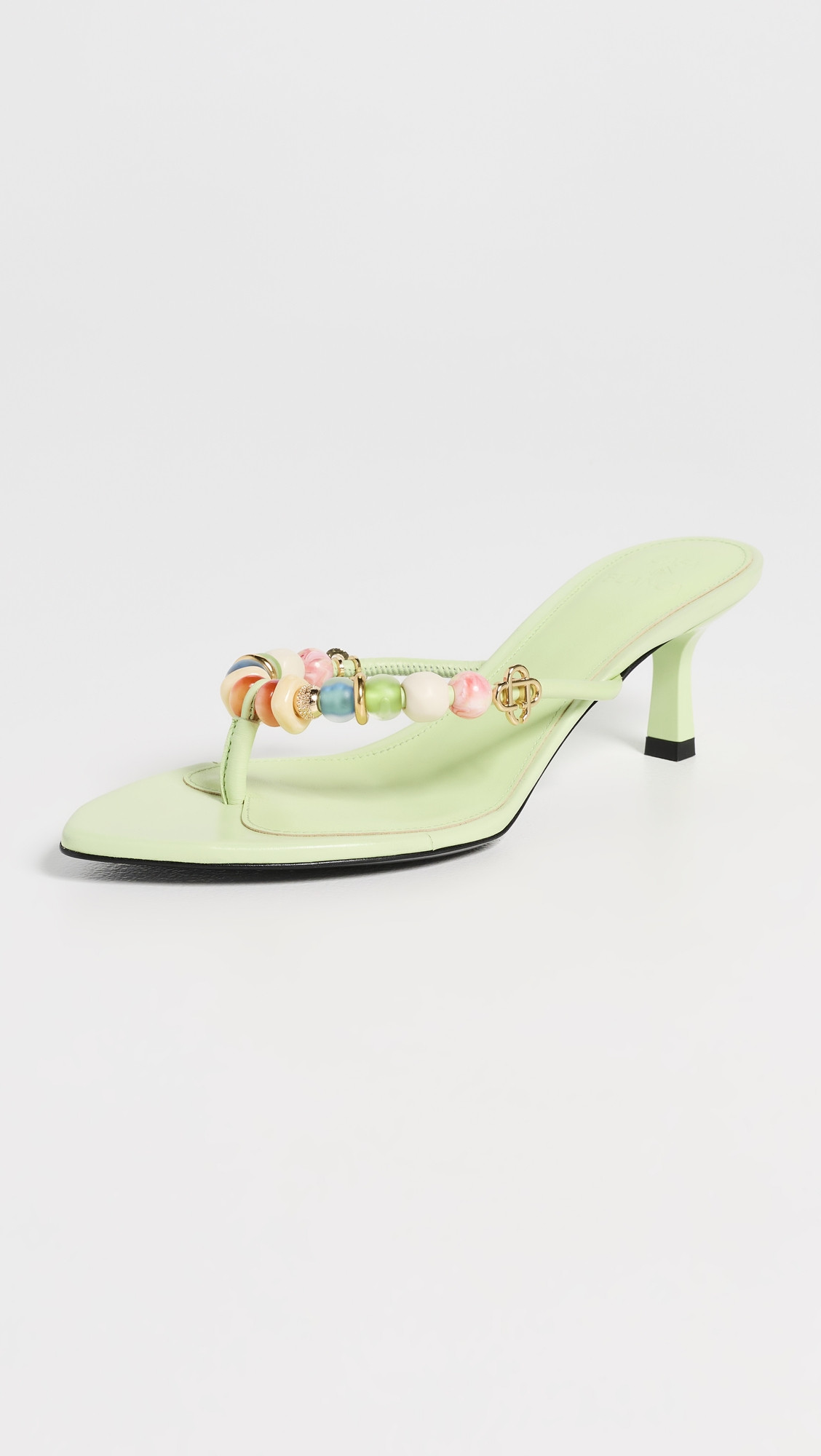 Casablanca Beaded Sandals Mint 36 | Shopbop