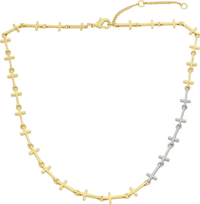 AllSaints Cross Link Chain Necklace | Nordstrom | Nordstrom