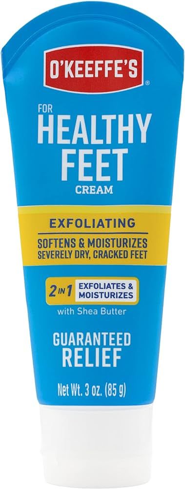 O'Keeffe's for Healthy Feet Exfoliating and Moisturizing Foot Cream, Guaranteed Relief for Extrem... | Amazon (US)
