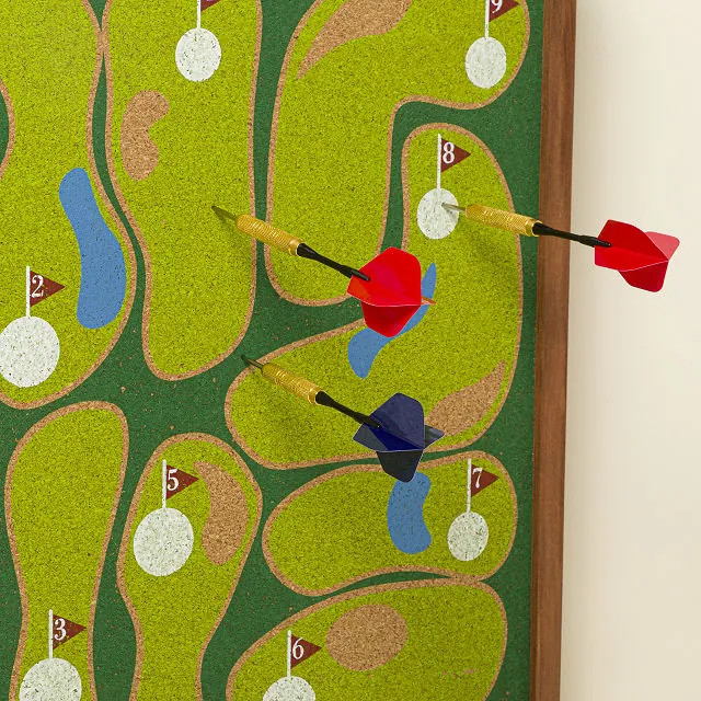 Golf Dartboard | UncommonGoods