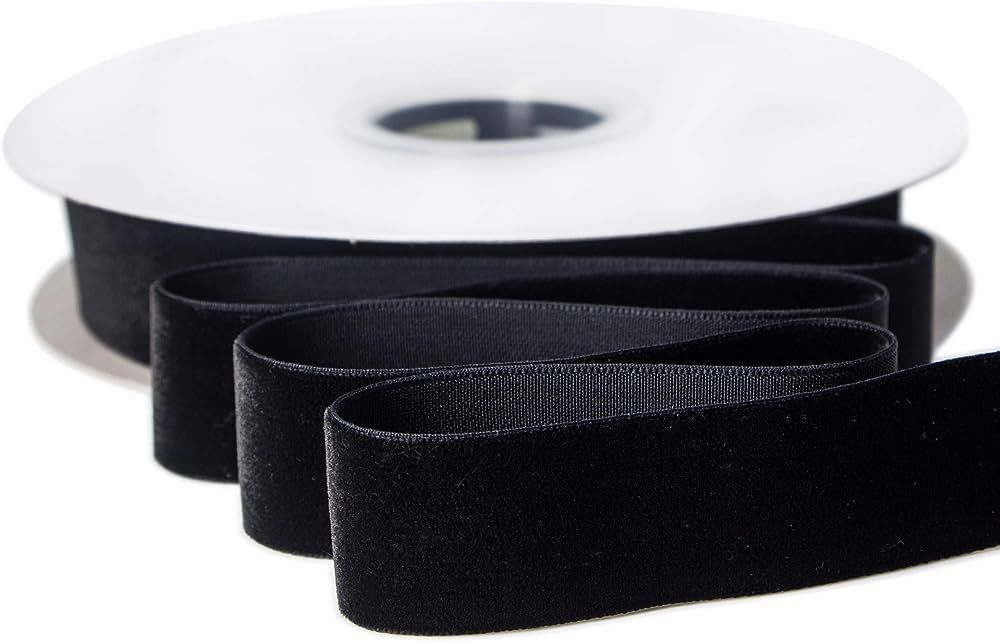 Ribbli Polyester Black Velvet Ribbon,1Inch,10-Yard Spool,Use for Choker,Gift Wrapping,Floral Bouq... | Amazon (US)