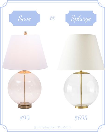 Serena and lily look for less
Serena and lily dupe
Serena and lily globe lamp dupe 

#LTKstyletip #LTKunder100 #LTKhome
