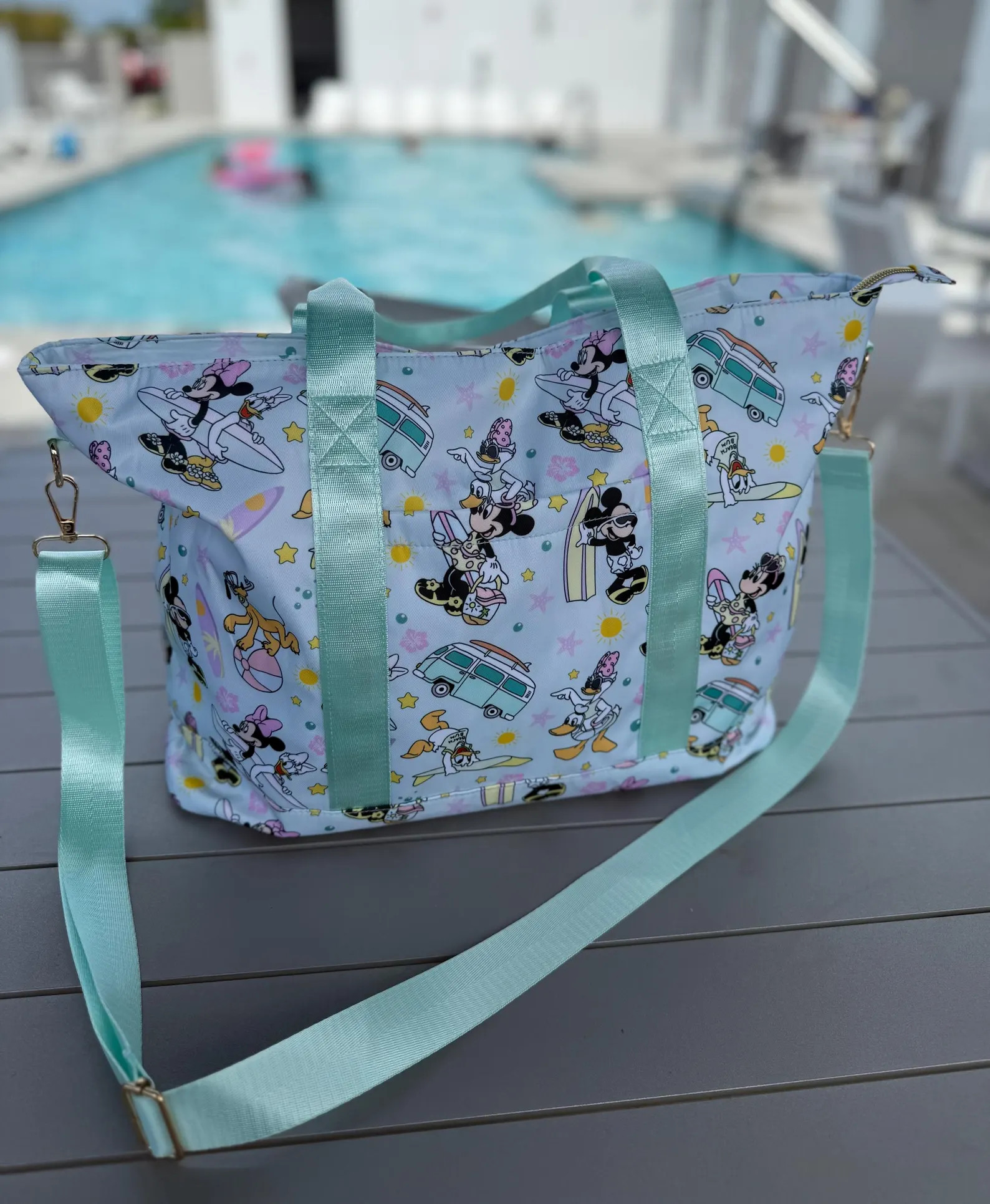 Magical Beach Bag-mickey and Friends Beach Bag- Hawaiian Summer Bag-summer Bag- Pre Order Ships 0... | Etsy (US)
