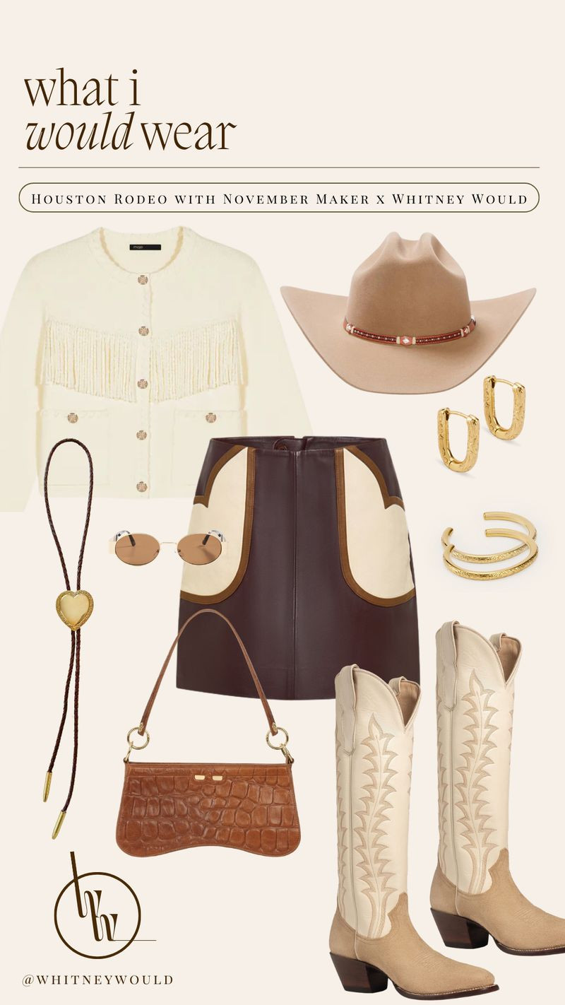 What I would wear to a country music concert or rodeo - bolo tie is by November Maker 

 #LTKFestival #LTKSeasonal #LTKShoeCrush