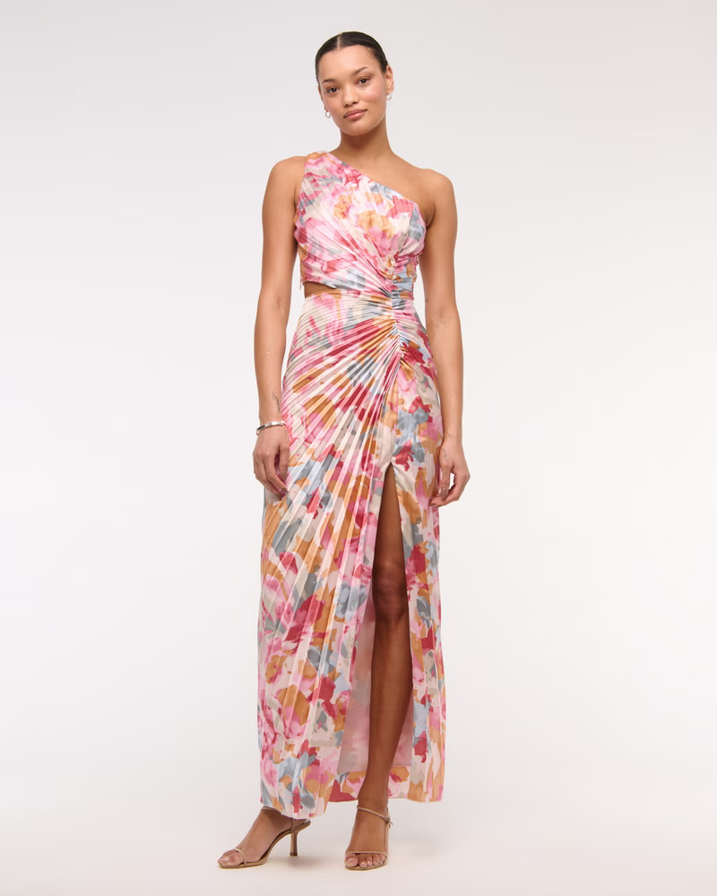 Women's The A&F Giselle Babydoll Maxi Dress | Women's Dresses & Jumpsuits | Abercrombie.com | Abercrombie & Fitch (US)