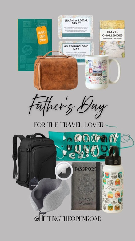 Need a gift for the dad who loves to travel? Here are some ideas from both Uncommon Goods and Amazon. 
#travel #fathersday

#LTKTravel #LTKMens #LTKSeasonal