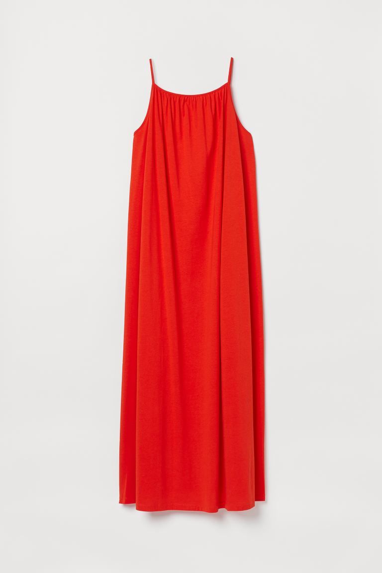 Langes Trägerkleid | H&M (DE, AT, CH, NL, FI)