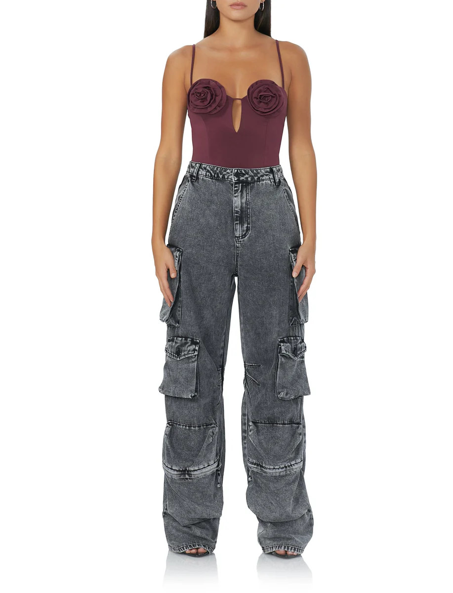 Tartine Rosette Bodysuit - Fig | ShopAFRM