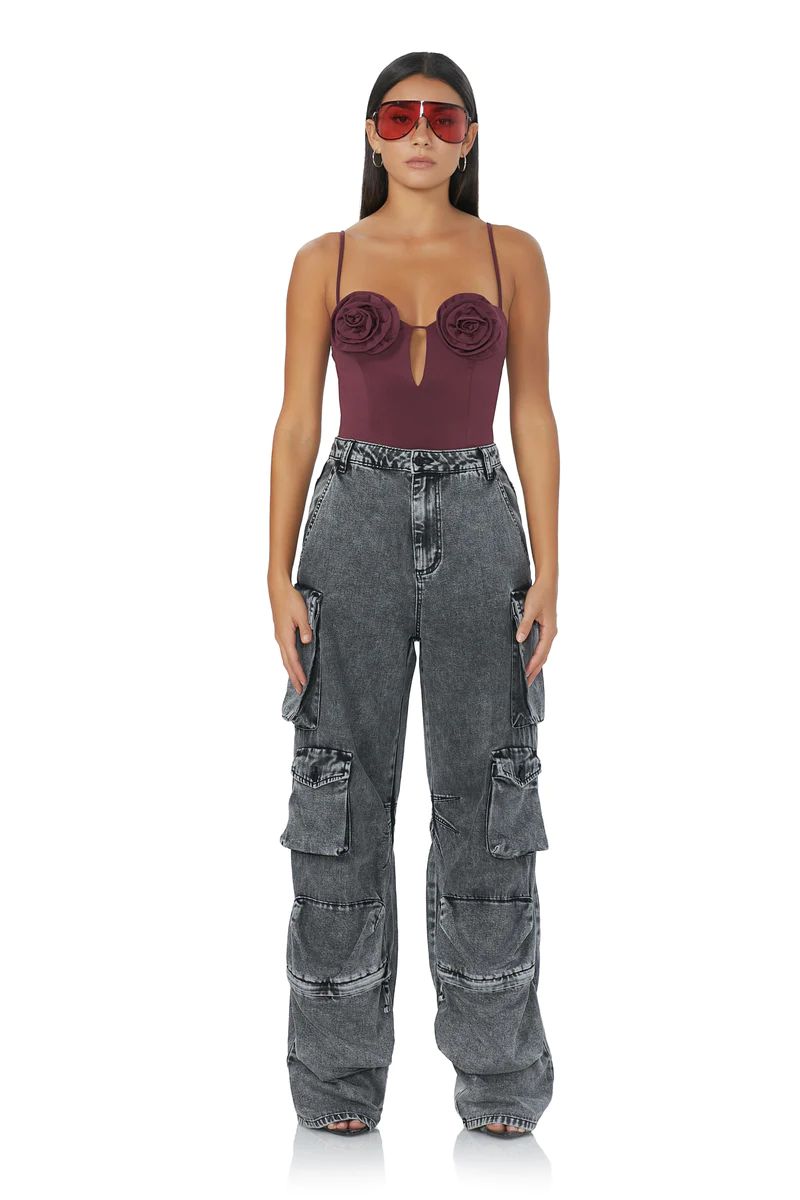 Tartine Rosette Bodysuit - Fig | ShopAFRM