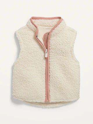 Unisex Sherpa Vest for Baby | Old Navy (US)
