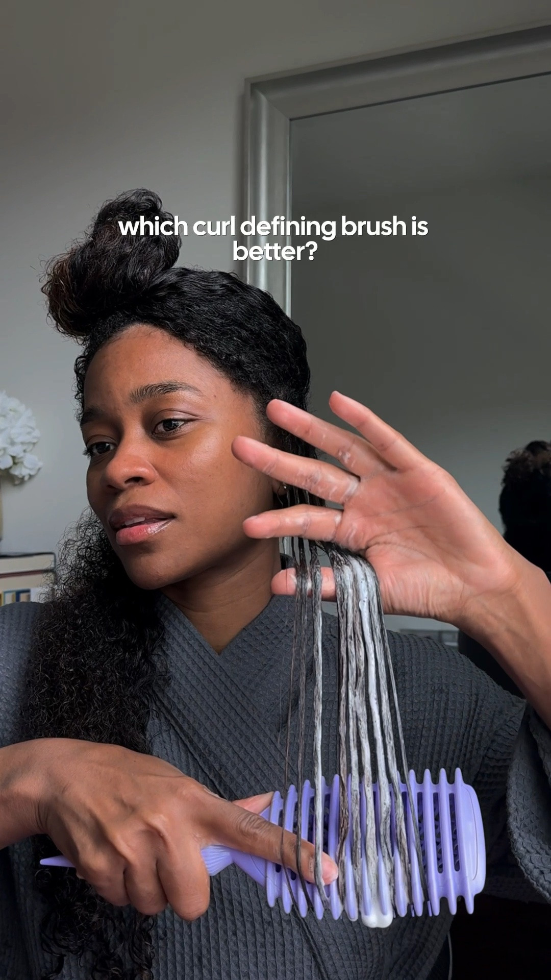 I can’t decide! Help me! lol 

Curly hair, wash and go, curl defining brush, naturally curly hair, long hair

#LTKgrwm #LTKBeauty #LTKselfcare