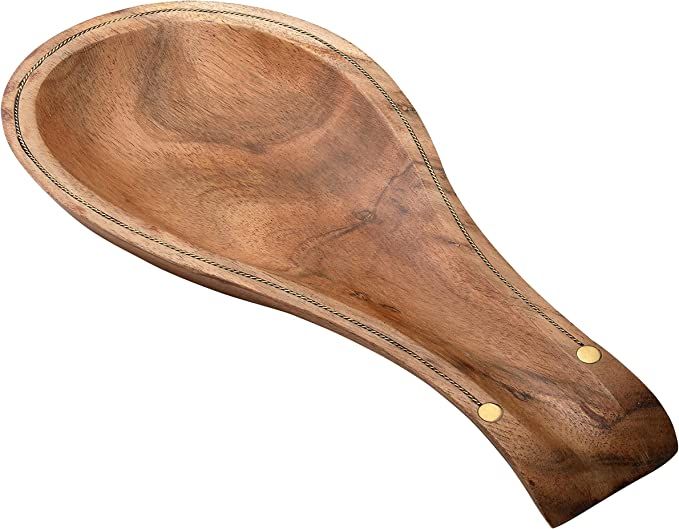 Folkulture Spoon Rest for Kitchen Counter, Spoon Holder for Stove Top or Countertop, Perfect Hold... | Amazon (US)