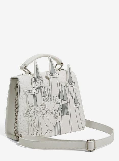 Loungefly Disney Cinderella Wedding Castle Handbag | BoxLunch