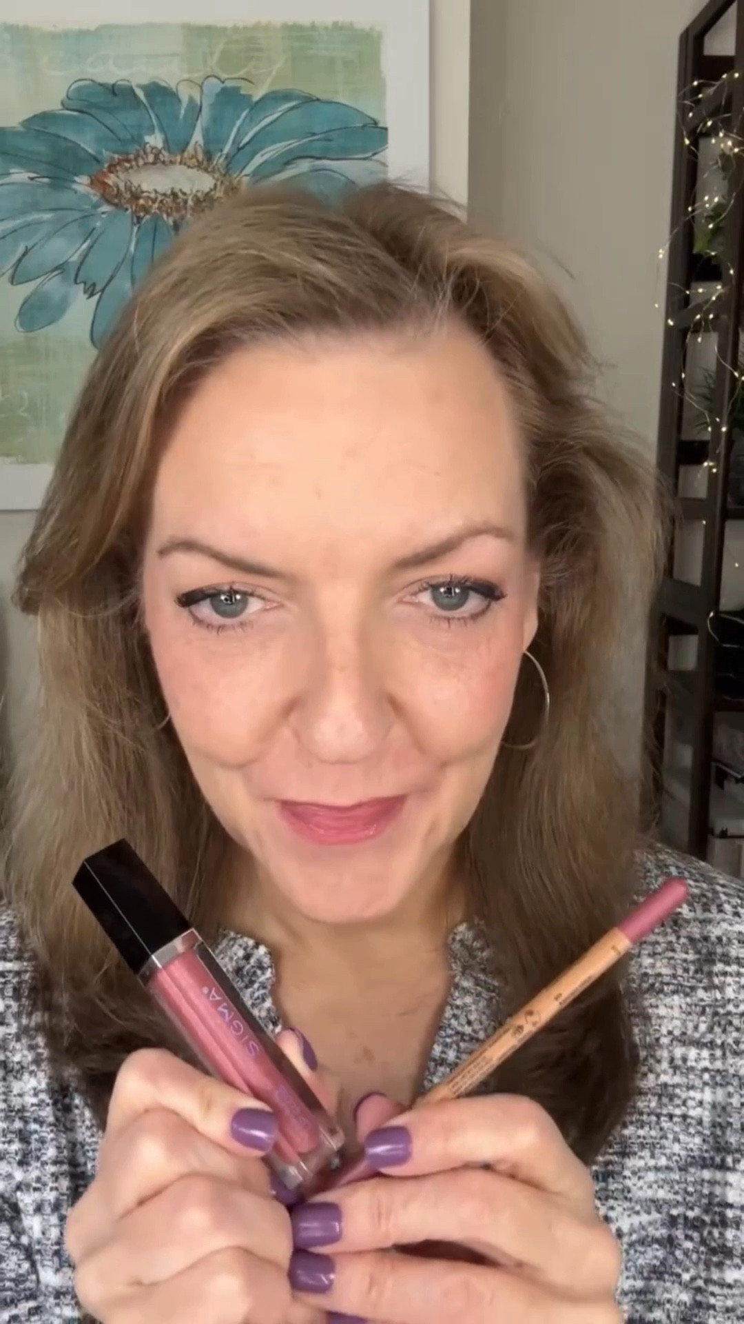 Shopped my stash today and found the perfect lip combo for mature skin 💄✨ If you’re over 50 and want easy, flattering makeup that doesn’t settle into lines, this one’s a winner. I’m using @makeupforever Artist Color Pencil in Boundless Berry with Sigma’s Lip Gloss in Lilac Wine for a soft, juicy finish. Comfortable, hydrating, and so pretty on mature lips 👄💕 Perfect everyday makeup for women over 50 who love quick, effortless beauty.

🌺Elyte on LTK🌺

#matureskinmakeup #makeupover50 #easymakeup #everydaymakeup

#LTKBeauty #LTKgrwm #LTKOver40