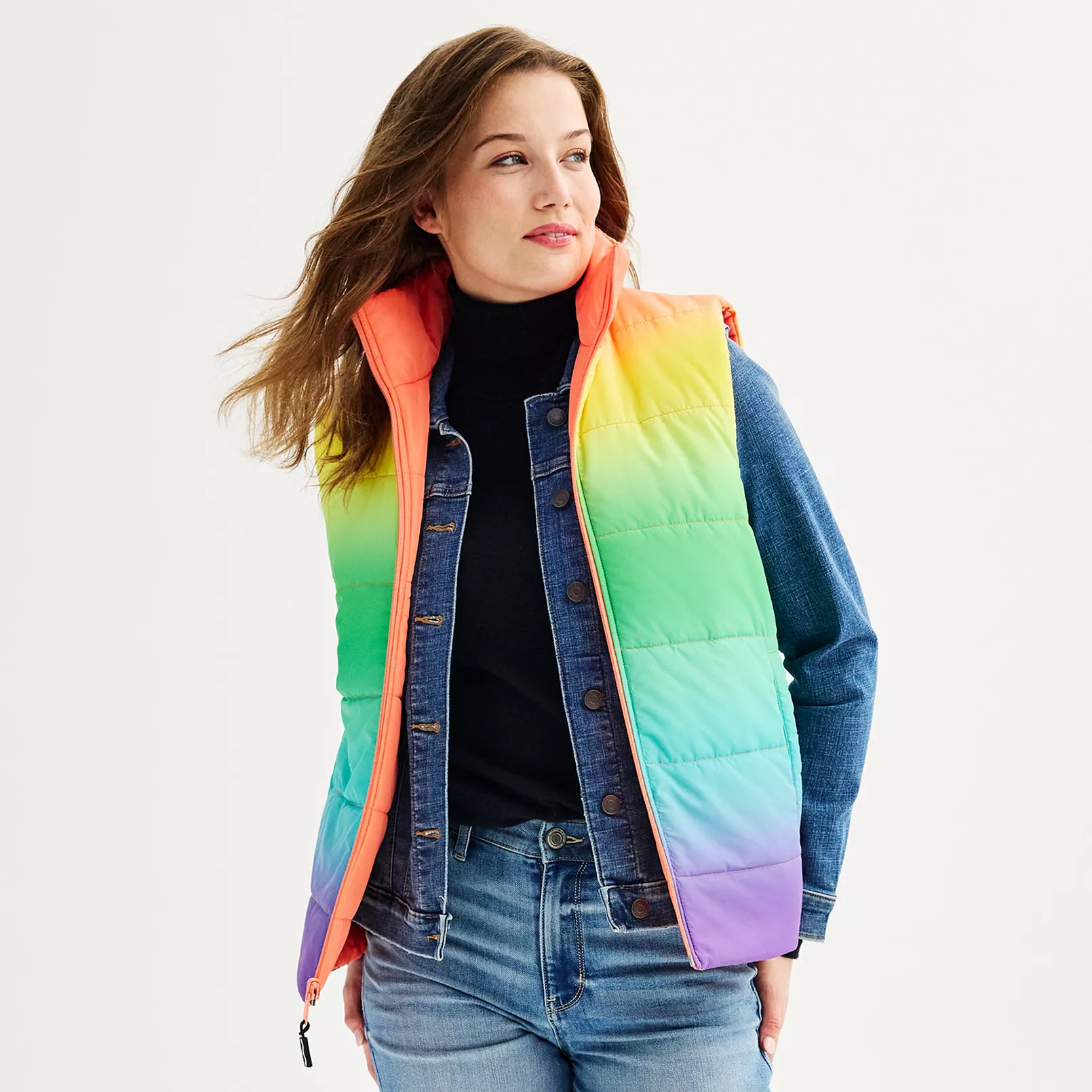 Crayola® X Kohl's Adult Reversible Puffer Vest | Kohl's