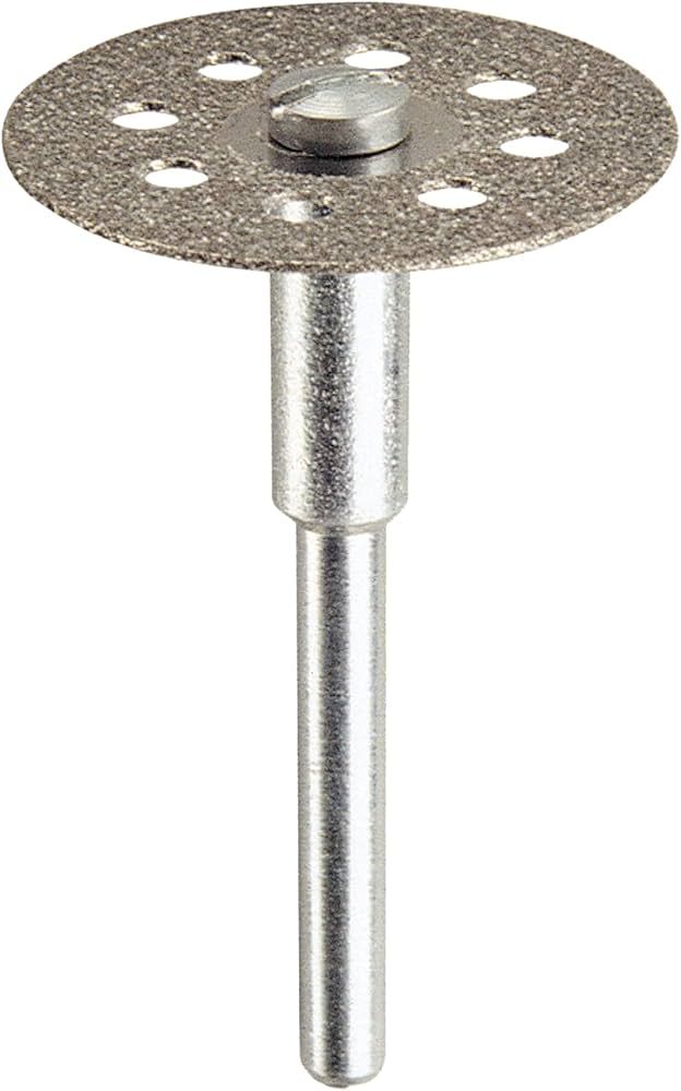 Dremel 545 Diamond Cut-Off Wheel with Mandrel, 7/8” (22.2mm) diameter, Cutting Rotary Tool Acce... | Amazon (US)