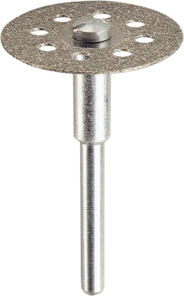 Dremel 545 Diamond Cut-Off Wheel with Mandrel, 7/8” (22.2mm) diameter, Cutting Rotary Tool Acce... | Amazon (US)