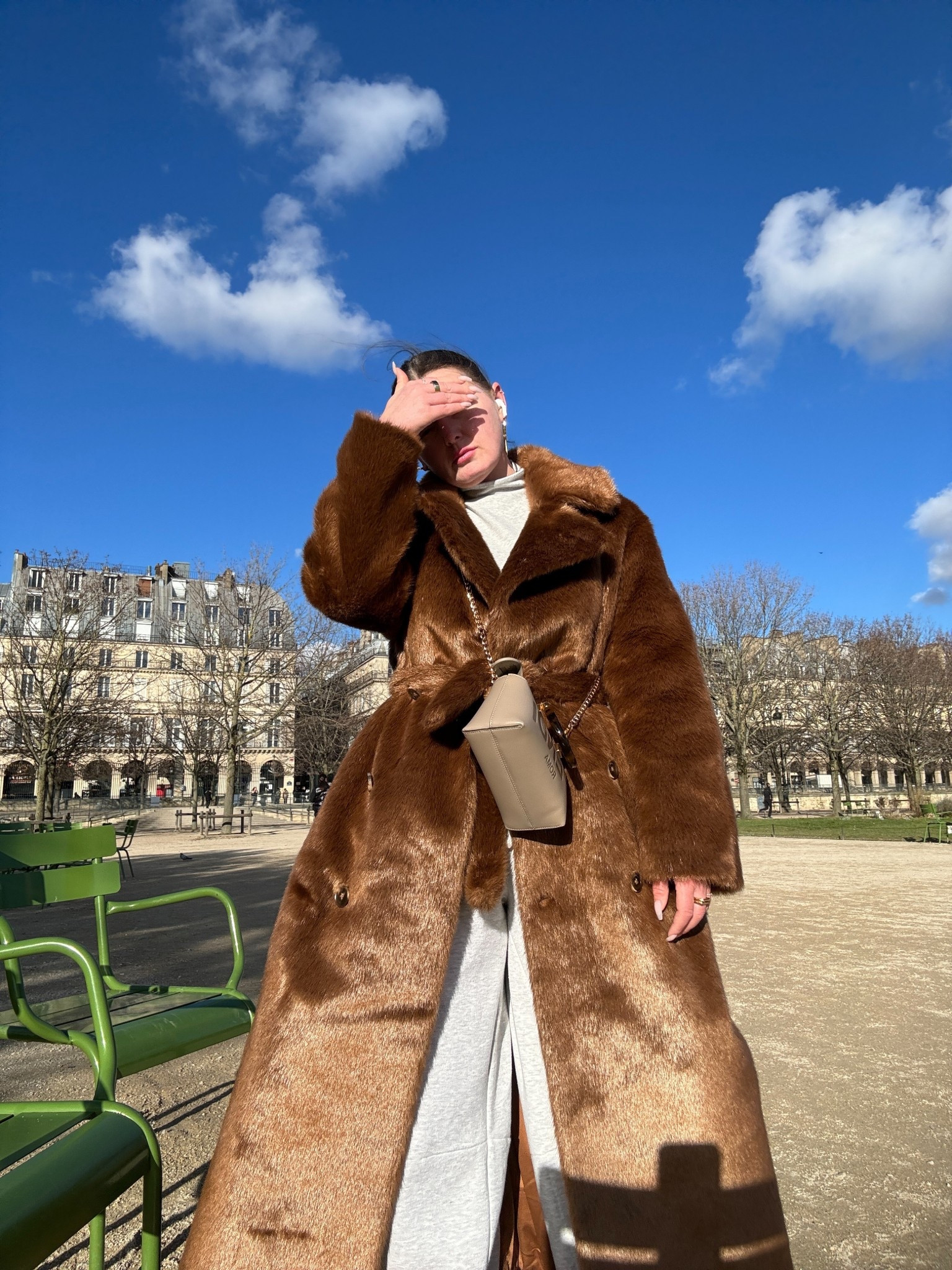 My coat is from The Frankie Shop (linked) but found a similar option and little less $$

