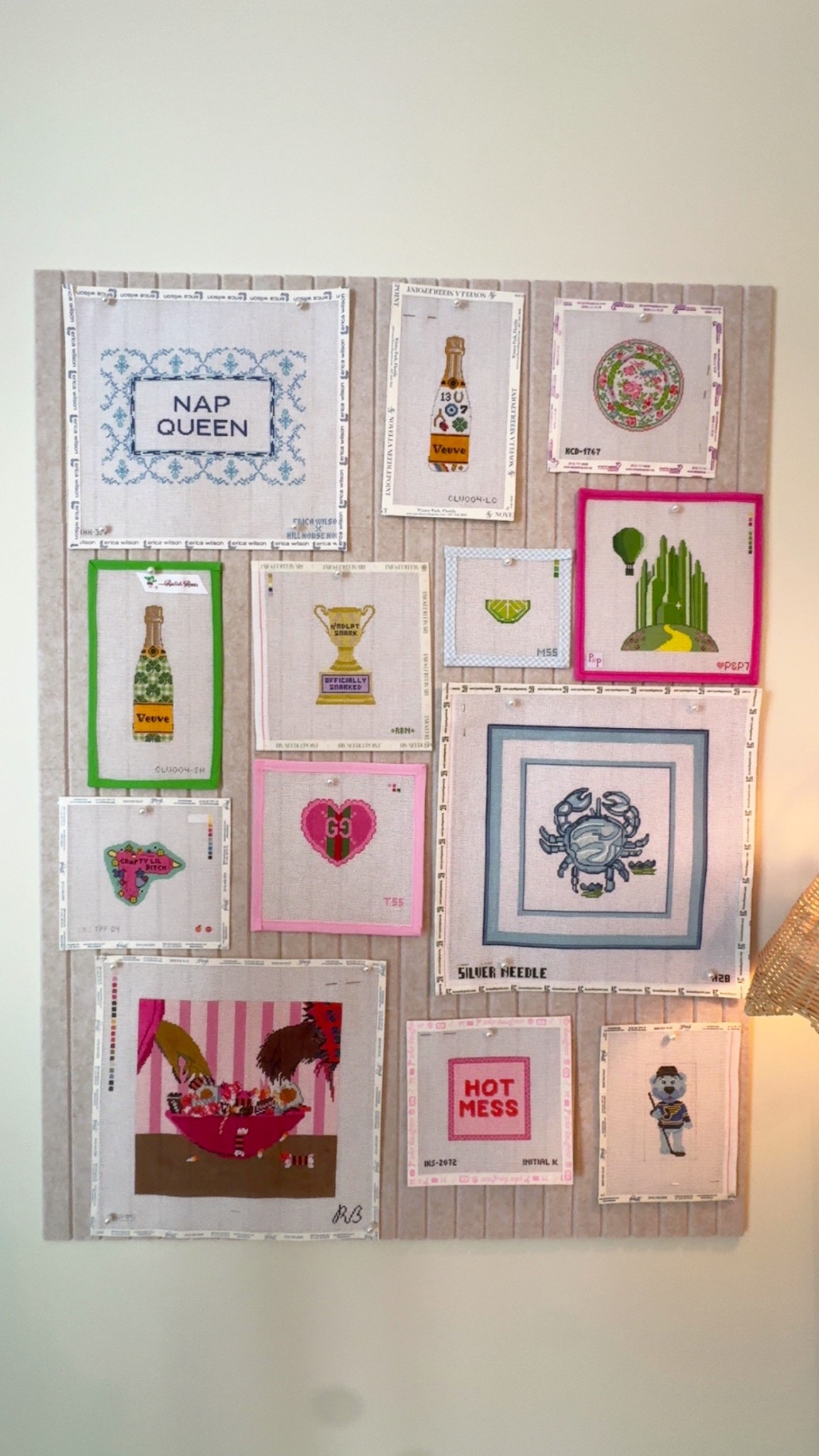 Love these felt boards for organizing my needlepoint canvases! 

#LTKHome