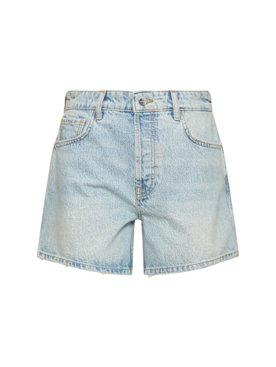 Dalton cotton denim shorts | Luisaviaroma