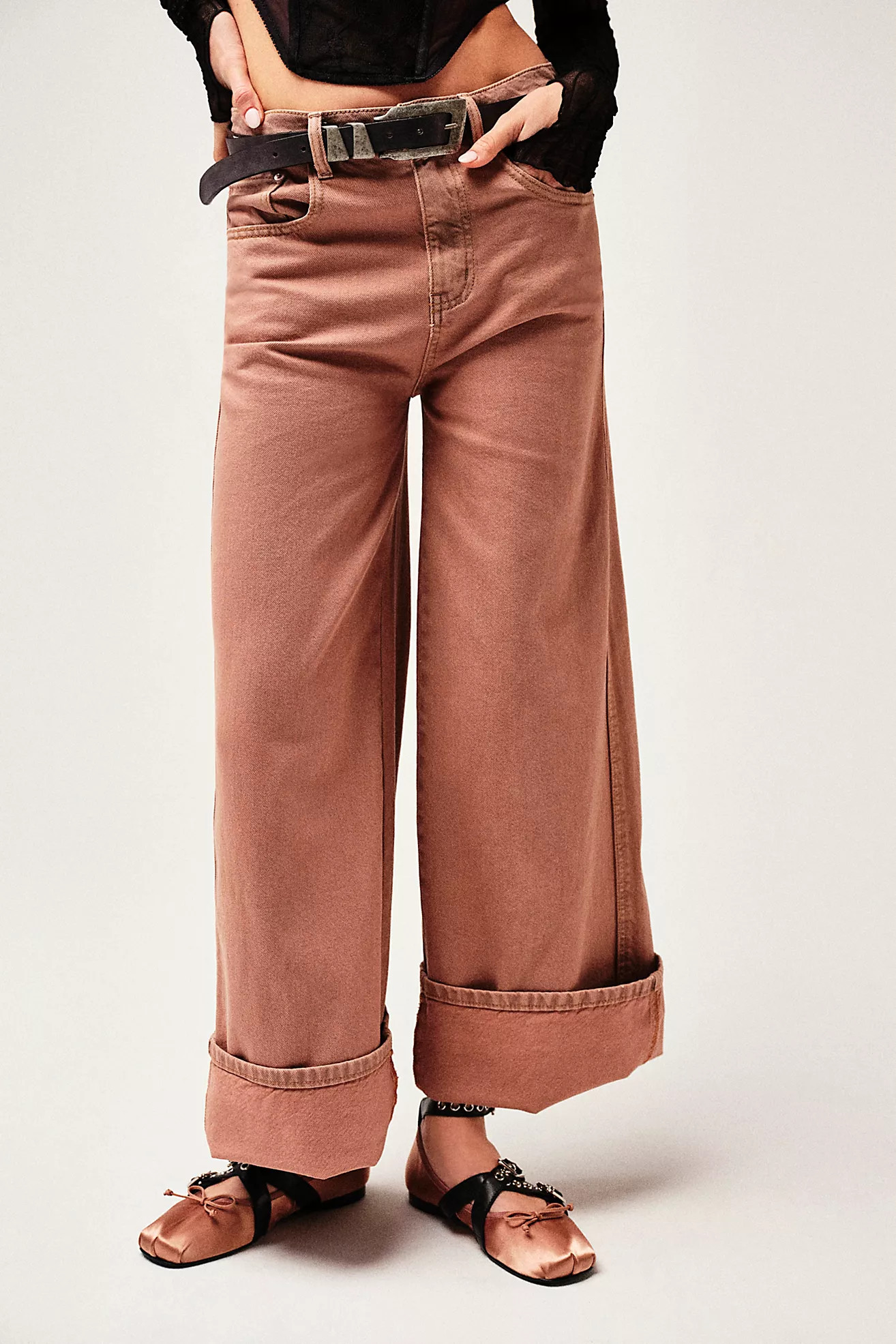 Jackie Buckle Ballet Flats | Free People (Global - UK&FR Excluded)