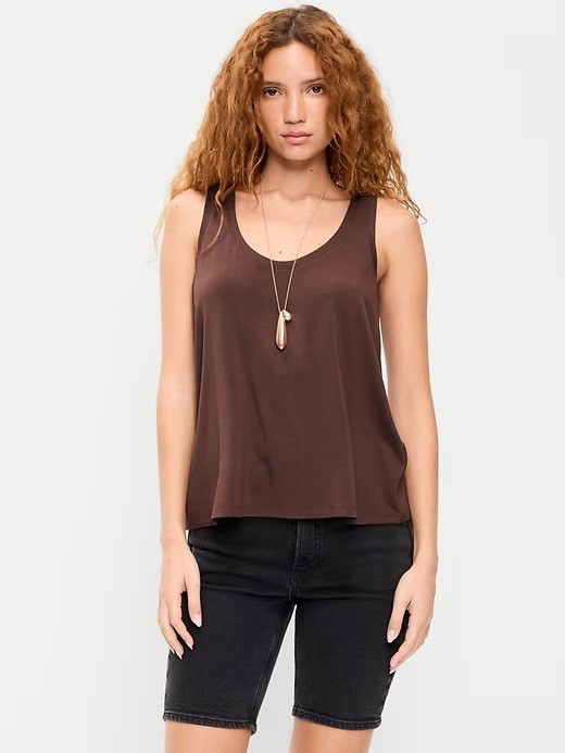 Tall scoop neck tank tops, traditional bra friendly, big bust friendly, scoop hem, casual and versatile 


#LTKTall #LTKMidsize #LTKPlusSize