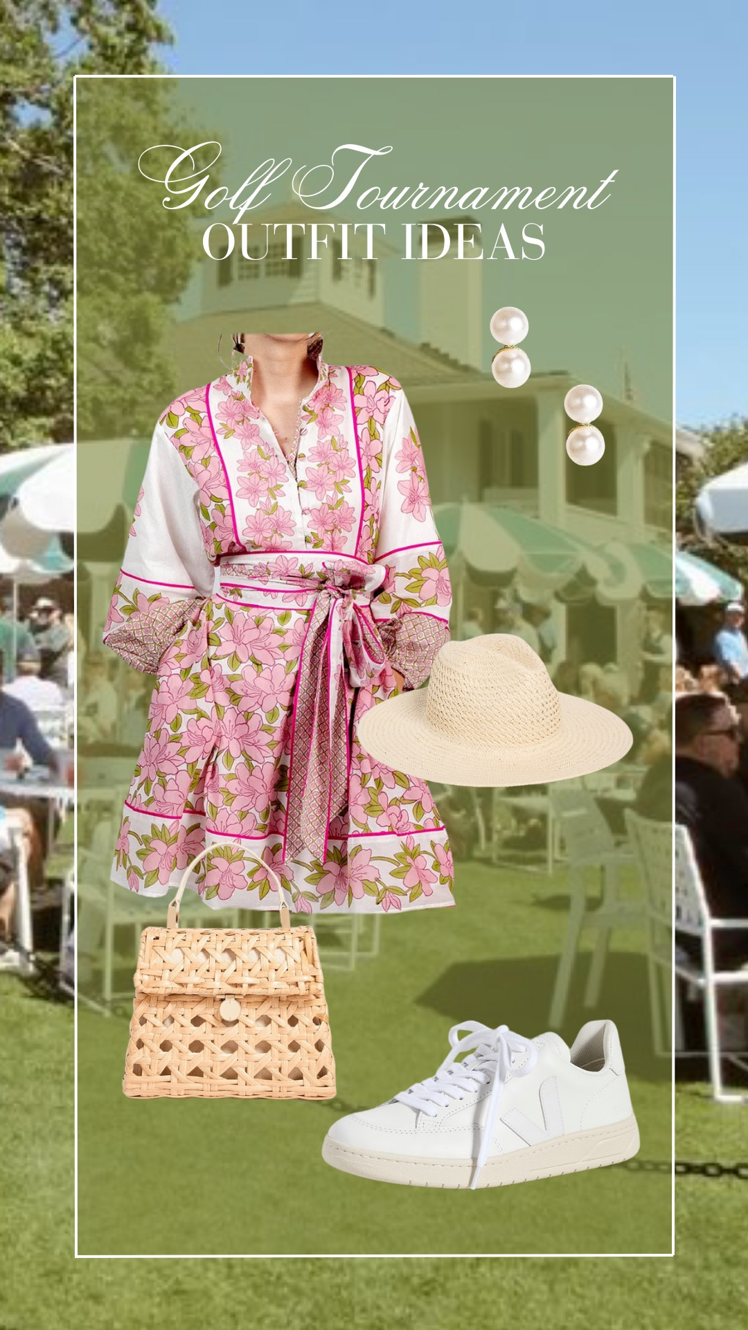 Outfit idea for a golf tournament!

Golf tournament outfit // Masters outfit 