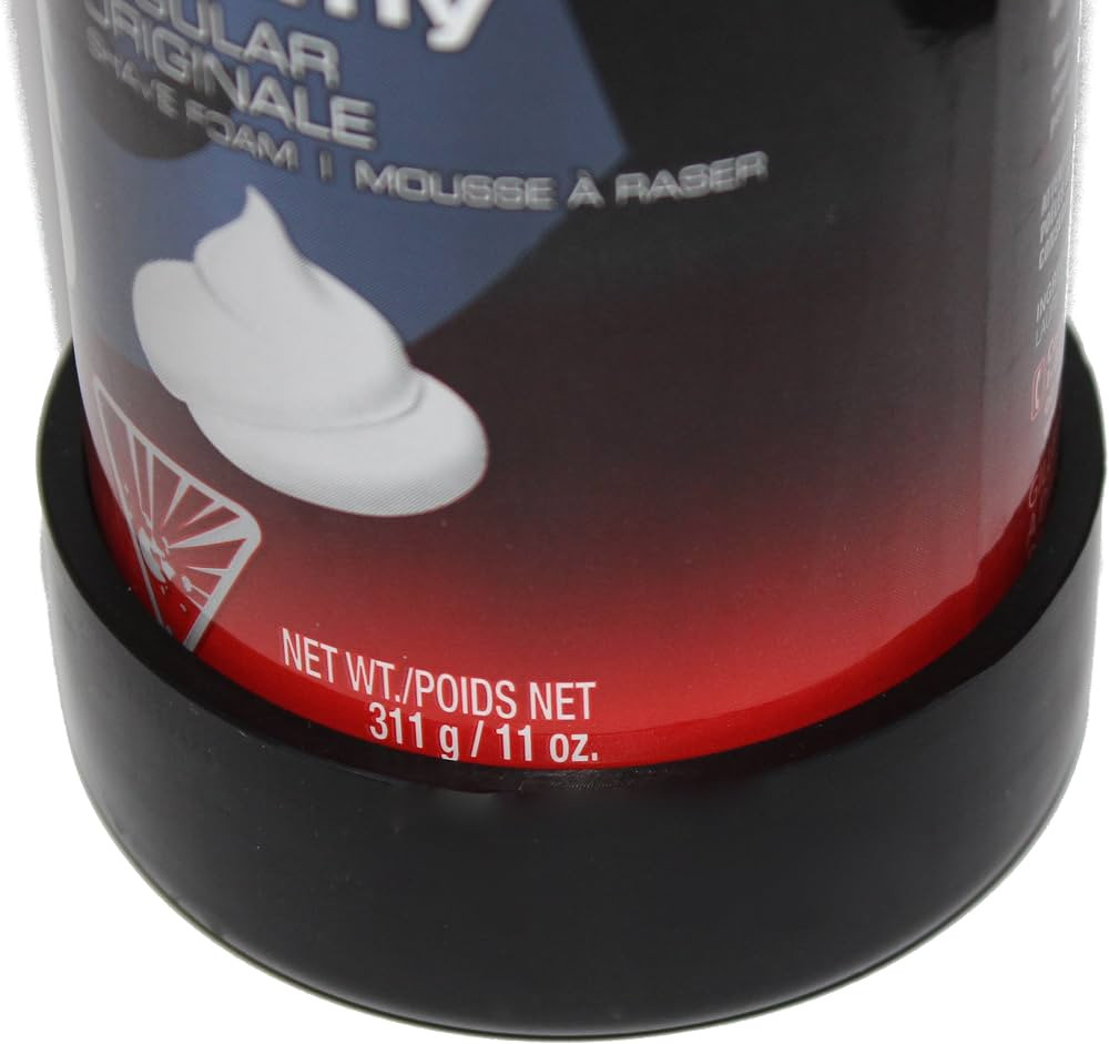 | Stops Shaving Cream Can Rust | Black | Large-Foam Sized | Amazon (US)