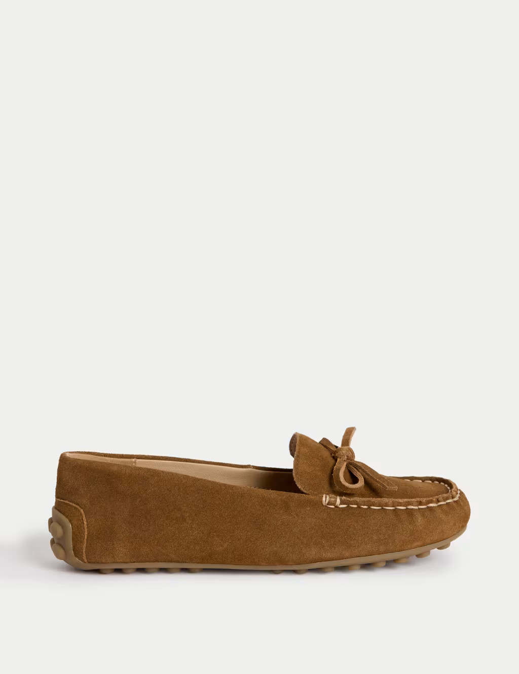 Suede Slip On Flat Loafers | Marks & Spencer (UK)