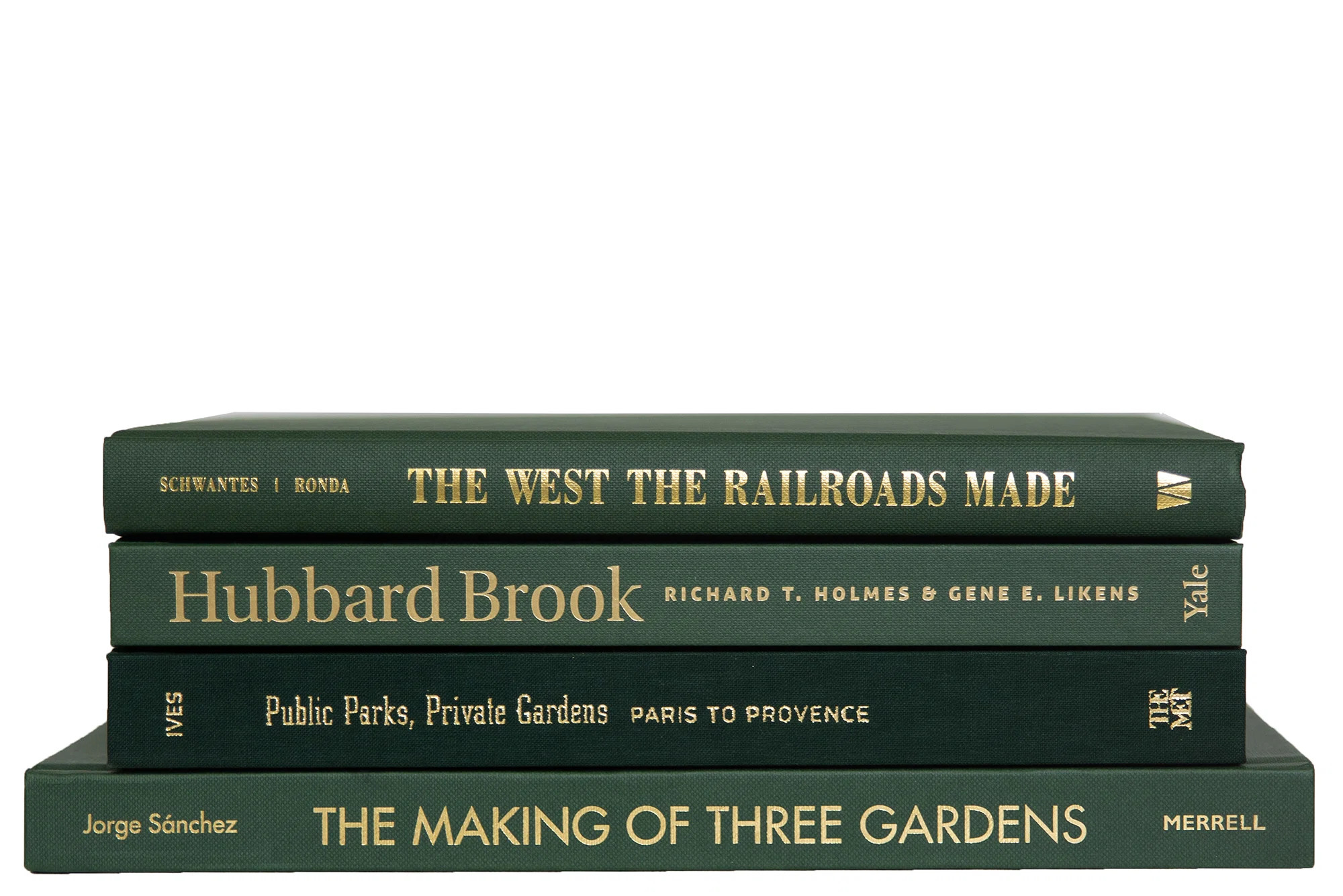 Decorative Books - Boxwood Coffee Table Stack - 4 Green Books | Wayfair North America