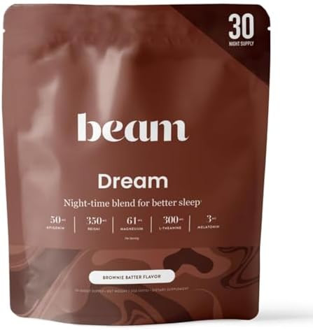 Beam Dream Sleep Powder – Sleep Aid for Adults with Melatonin, Magnesium, L-Theanine, Reishi Mu... | Amazon (US)