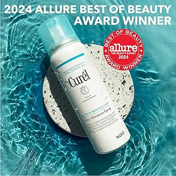 Curel Japanese Skin Care Deep Moisture Spray, Spray on Moisturizer for Dry Skin, Face Hydrating S... | Amazon (US)