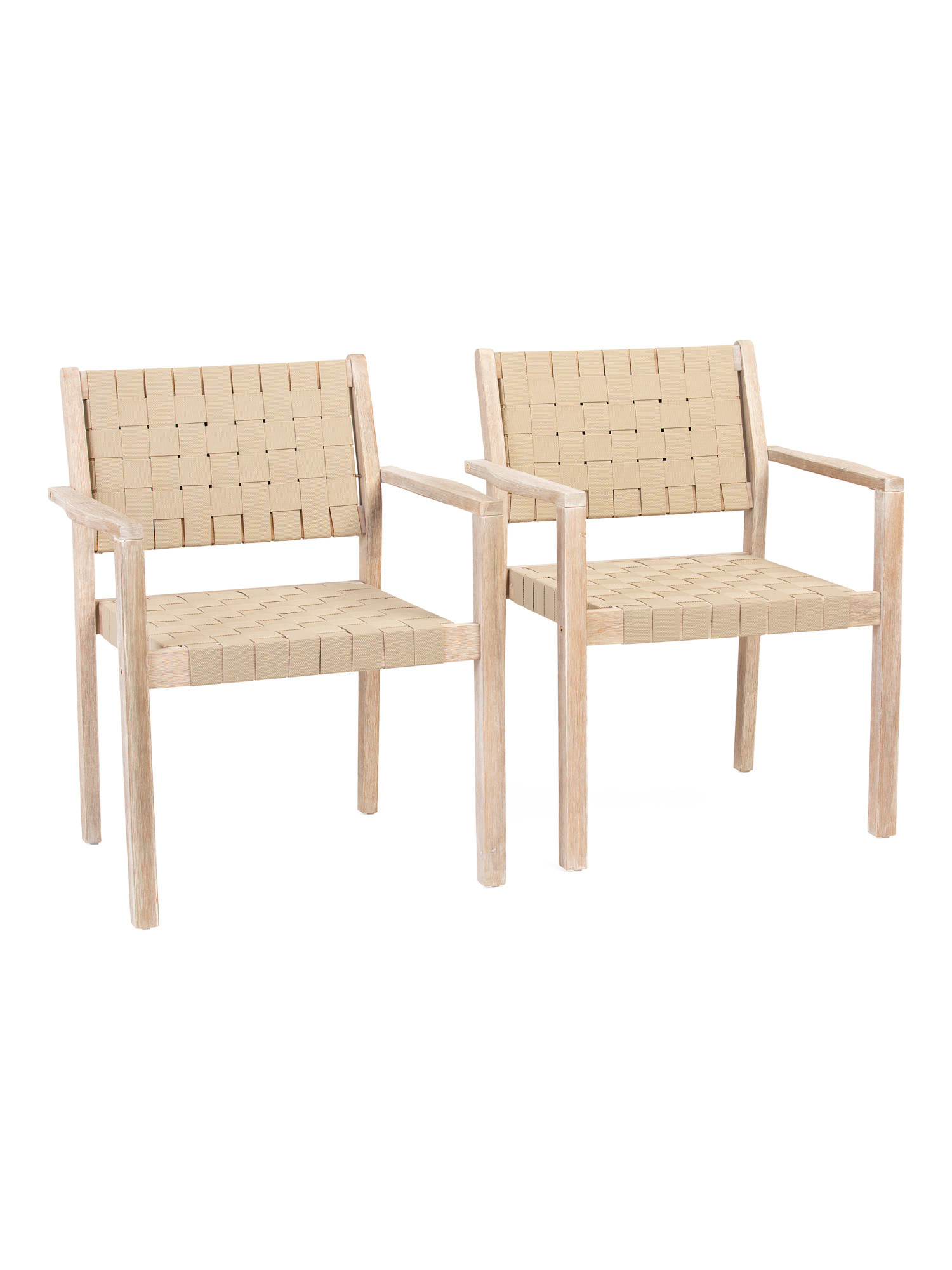 2pk Outdoor Woven Dining Chairs | Global Home | Marshalls | Marshalls