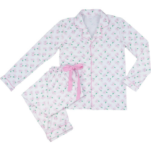 Ladies Pink Magnolia Pajamas | Cecil and Lou